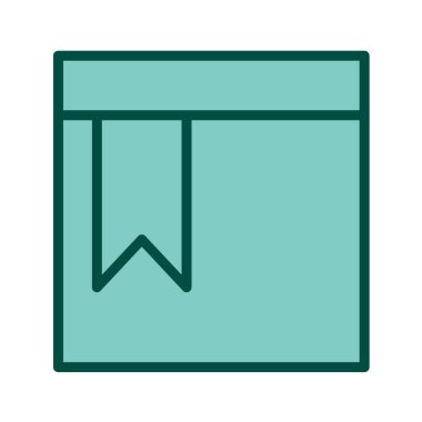 Modern yapı simgesinin vektör illüstrasyonu