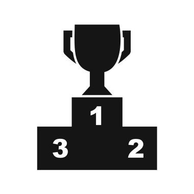 Beyaz arkaplanda spor konsepti vektör illüstrasyonu 