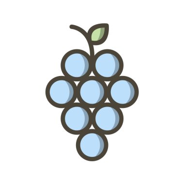  Gıda ve içecek Web ikonu vektör illüstrasyonu