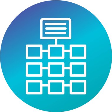 seo modern simgesinin vektör illüstrasyonu