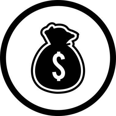  Moda Biçiminde Çuval Simgesi İzole Arkaplan