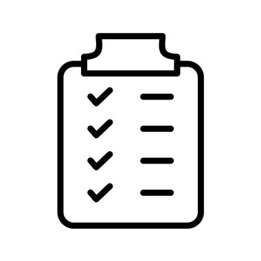 İş vektörü illüstrasyonu beyaz arkaplanda izole edildi 