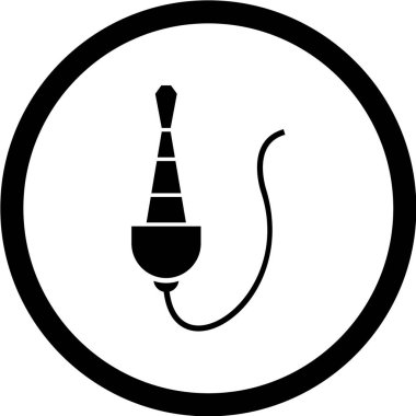 Fiş kablosu çizimi, basit simge