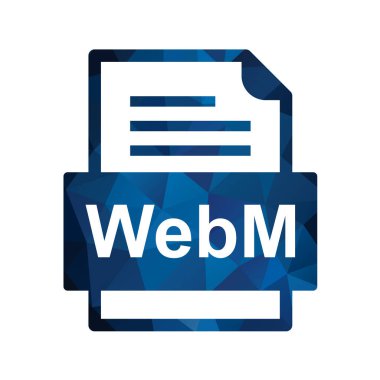 dosya biçimi simgesi, vektör illüstrasyonu