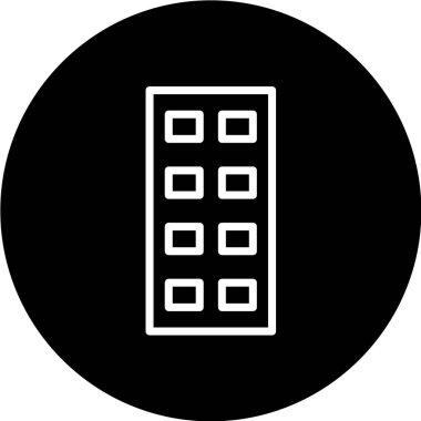  Gıda ve içecek Web ikonu vektör illüstrasyonu