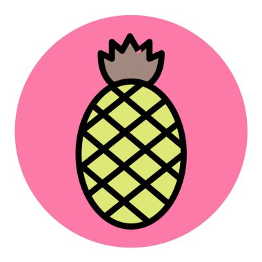 Gıda Web ikonu vektör illüstrasyonu 