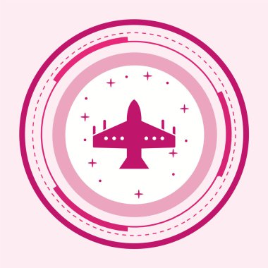 Modern seyahat simgesinin vektör illüstrasyonu