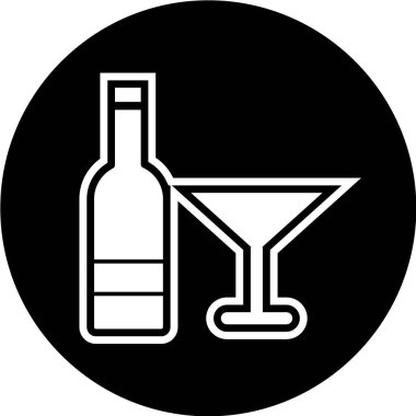  Gıda ve içecek Web ikonu vektör illüstrasyonu