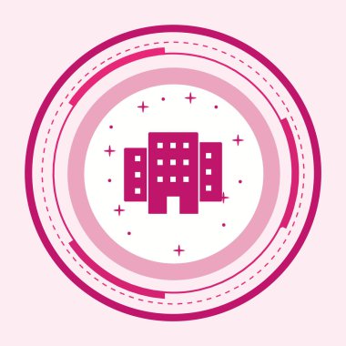 Moda tarzı izole edilmiş arkaplan oluşturma simgesi