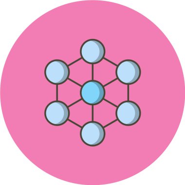 Modern eğitim ikonunun vektör illüstrasyonu