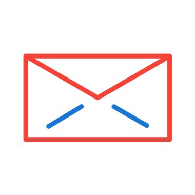 E- posta simgesi vektör illüstrasyonu