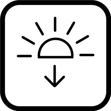 seo ve optimizasyon çizgisi vektör simgesi.