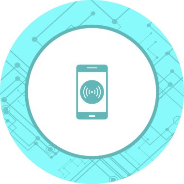 Hızlı nokta Mobil Uygulama Simgesi Moda Biçimli İzole Arka Gruplandırılmış