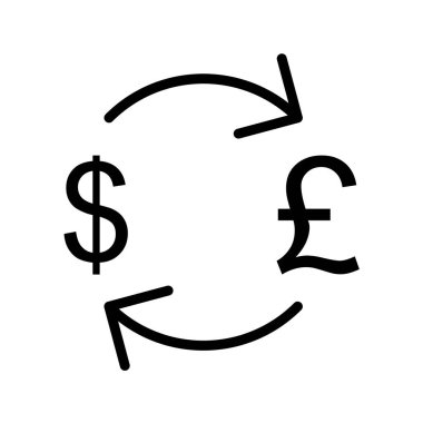 İş vektörü illüstrasyonu beyaz arkaplanda izole edildi 