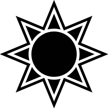 minimalist vektör illüstrasyonu, uygulama simgesi