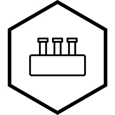 Modern eğitim ikonunun vektör illüstrasyonu