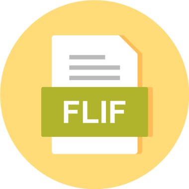 dosya biçimi simgesi, vektör illüstrasyonu