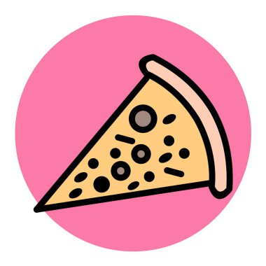 Gıda Web ikonu vektör illüstrasyonu 