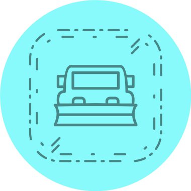 Araba yıkama ikonu. vektör illüstrasyonu