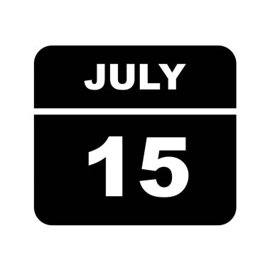 Takvim İmza Simgesi, vektör illüstrasyonu