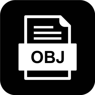 dosya biçimi simgesi, vektör illüstrasyonu