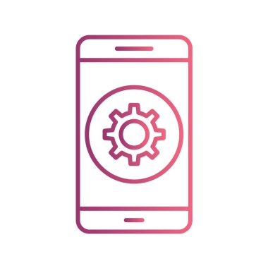 Mobil Uygulamalar konsept vektör çizimi beyaz arkaplan üzerinde 