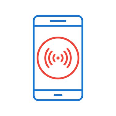 Hareketli Mobil Uygulama Simgesi Moda Biçimli İzole Arkaplan