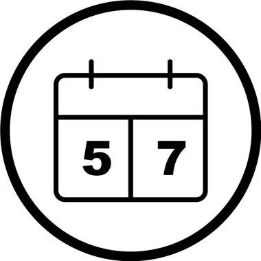 minimalist vektör illüstrasyonu, uygulama simgesi