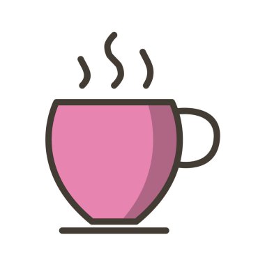 Kahve fincanı, içecek, vektör illüstrasyon