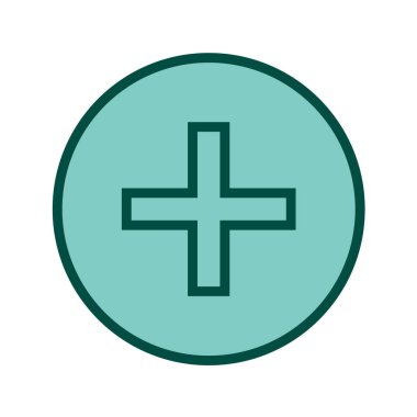 tıbbi simge vektör illüstrasyonu