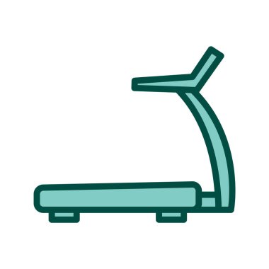 Koşu Değirmeni Simgesi Moda Biçiminde İzole Arkaplan