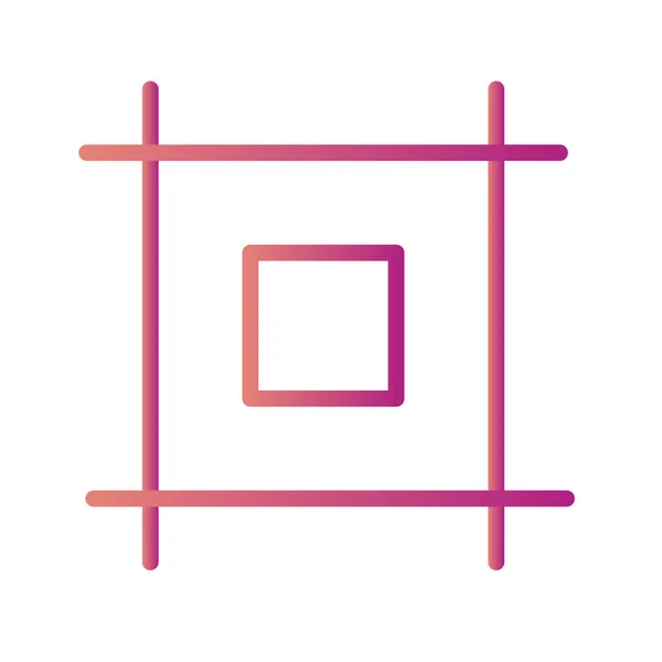 Minimalistische Vectorillustratie App Pictogram — Stockvector