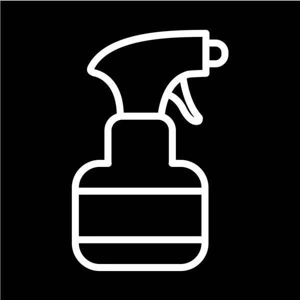 Spray Bottle Web Icono Vector Ilustración — Vector de stock