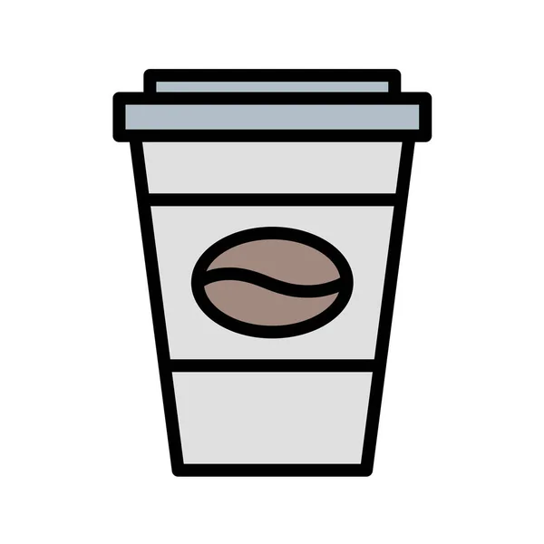 Essen Und Trinken Web Icon Vektor Illustration — Stockvektor