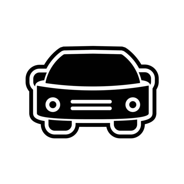 Ilustração Vetor Ícone Carro —  Vetores de Stock