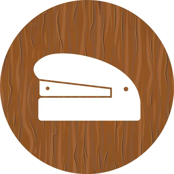 Stapler Icon Trendy Style Isolated Fone — стоковый вектор
