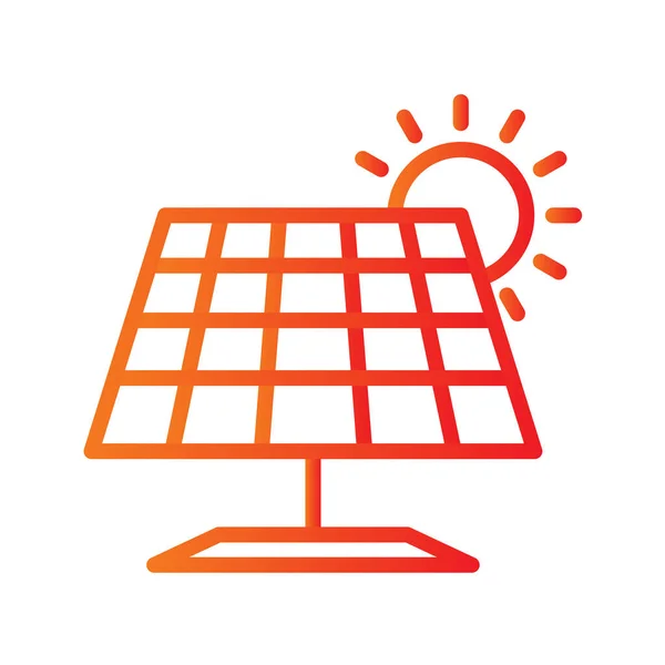 Eco Gradiente Línea — Archivo Imágenes Vectoriales