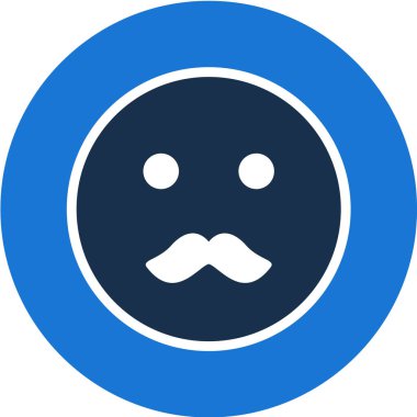 Moda Biçimli Emoji Simgesi İzole Arkaplan 