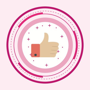 Moda Biçimli Ayrı Arka Gruplandırılmış Simge Gibi