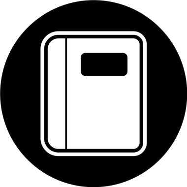 minimalist vektör illüstrasyonu, uygulama simgesi