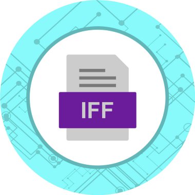 dosya biçimi simgesi, vektör illüstrasyonu