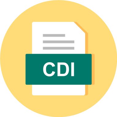 dosya biçimi simgesi, vektör illüstrasyonu