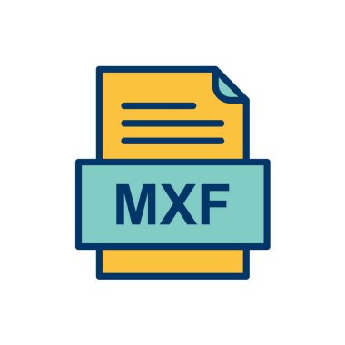 tipik dosya biçimi vektör illüstrasyonu 