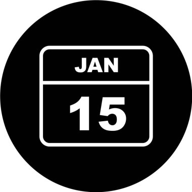 Takvim İmza Simgesi, vektör illüstrasyonu