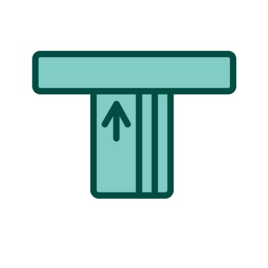 Tasarımda seo modern simgenin vektör illüstrasyonu