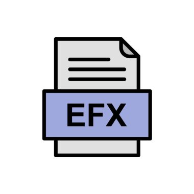 dosya biçimi simgesi, vektör illüstrasyonu