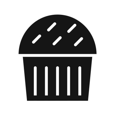  Gıda ve içecek Web ikonu vektör illüstrasyonu