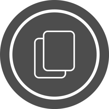 Simgeyi Moda Biçimli İzole Arkaplanda Kopyala