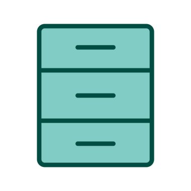  Moda Biçiminde Arşiv Simgesi İzole Arkaplanı 