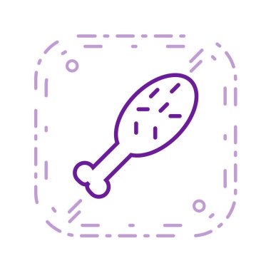  Gıda ve içecek Web ikonu vektör illüstrasyonu